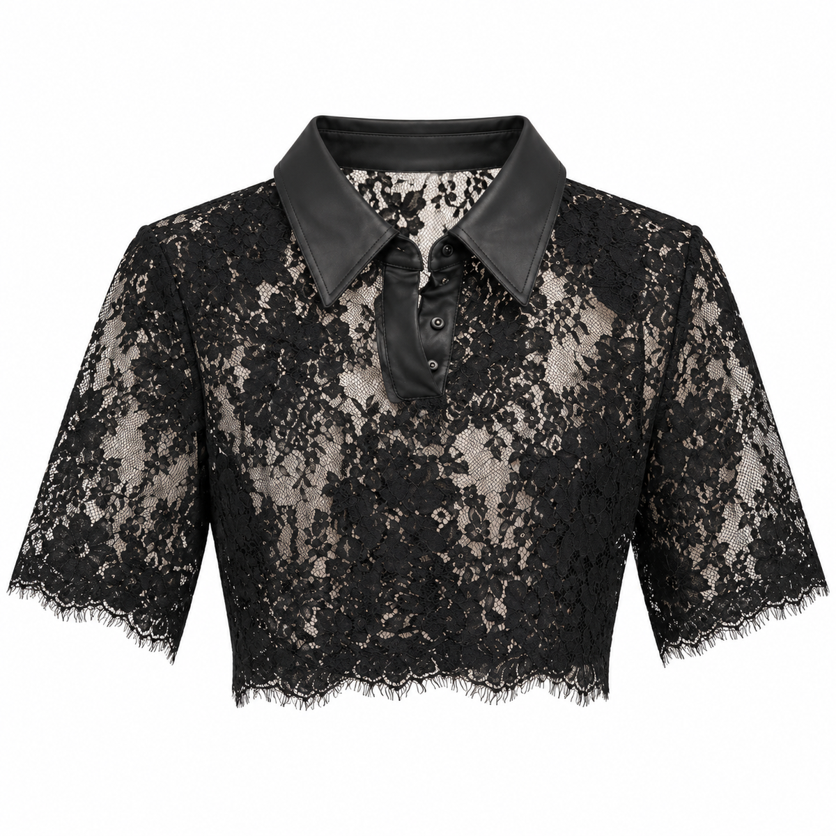 LIORA LACE POLO