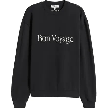 BON VOYAGE COTTON BLEND SWEATSHIRT