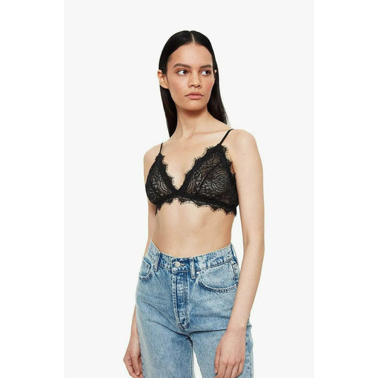 LACE BRA WITH TRIM