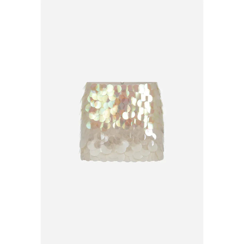 LILIA SEQUIN DETAILED MINI SKIRT