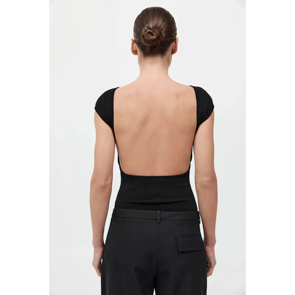 SCULPTED BALLET KNIT TOP