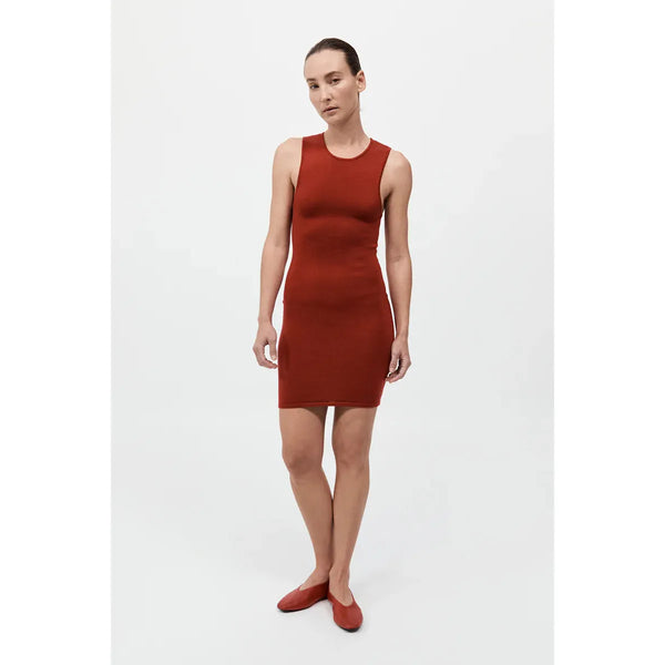 DETACHABLE LAYER KNIT DRESS