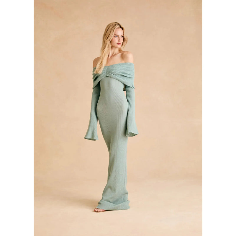 XENIA KNIT MAXI DRESS