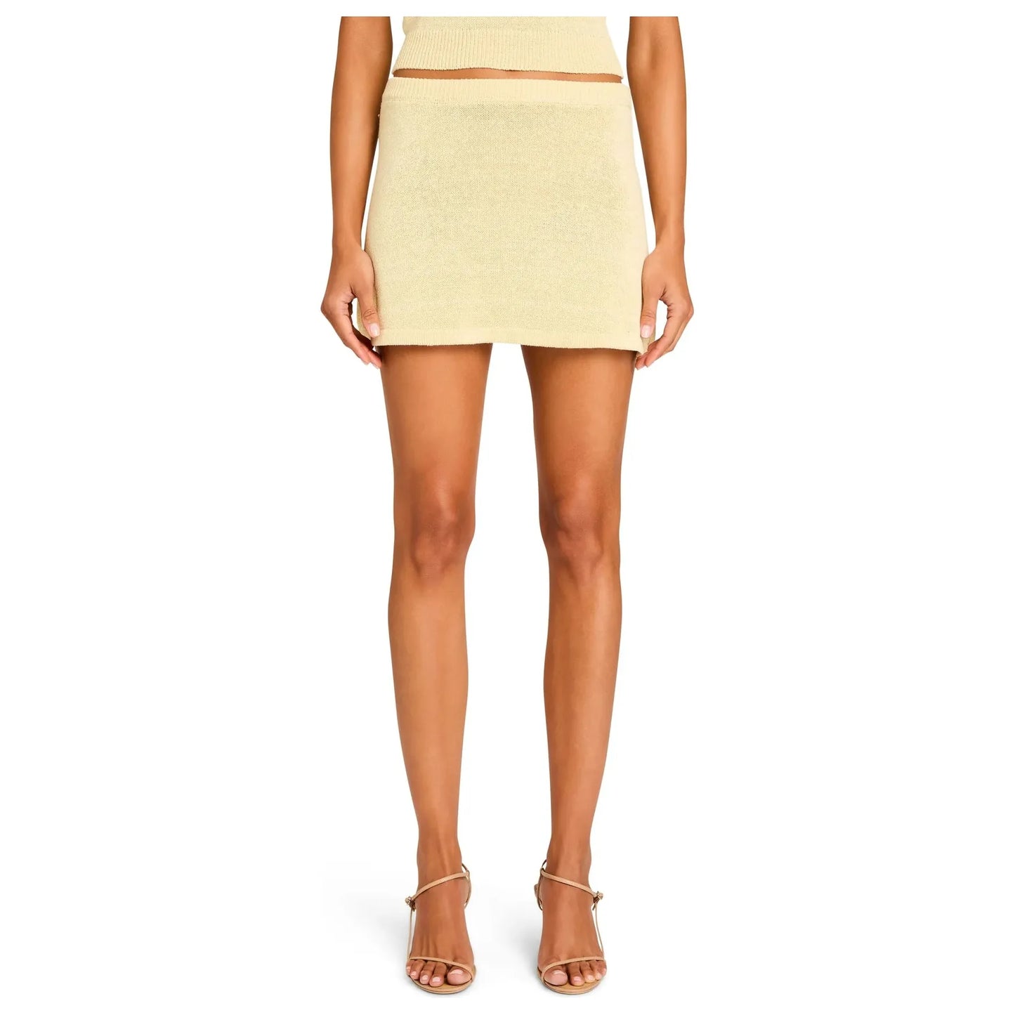 CASSIE KNIT MINI SKIRT
