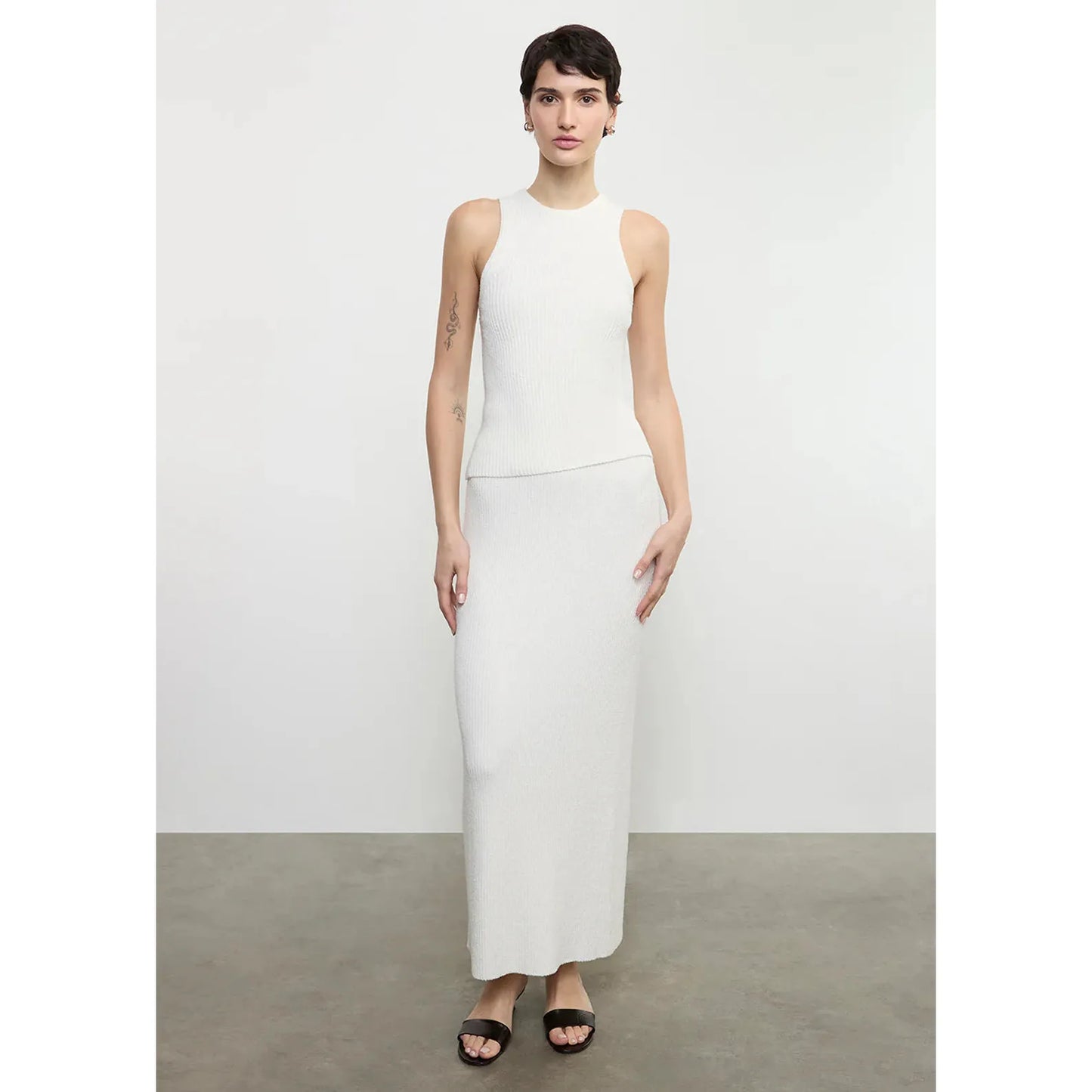 BOUCLE KNIT TANK