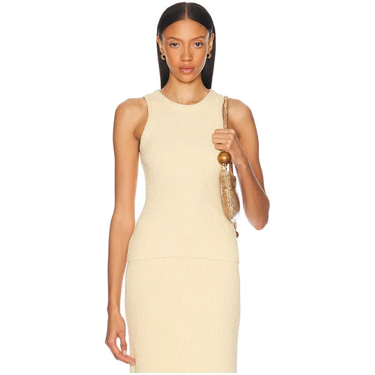 BOUCLE KNIT TANK