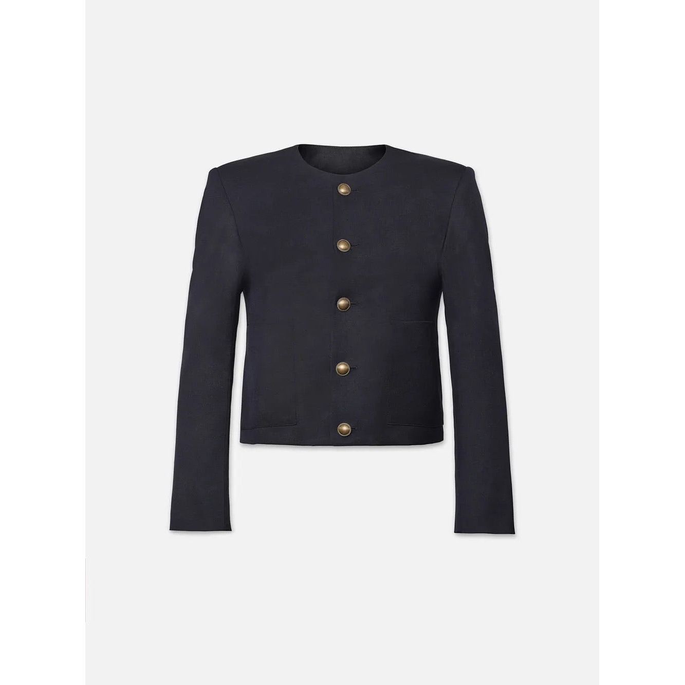BUTTON FRONT JACKET