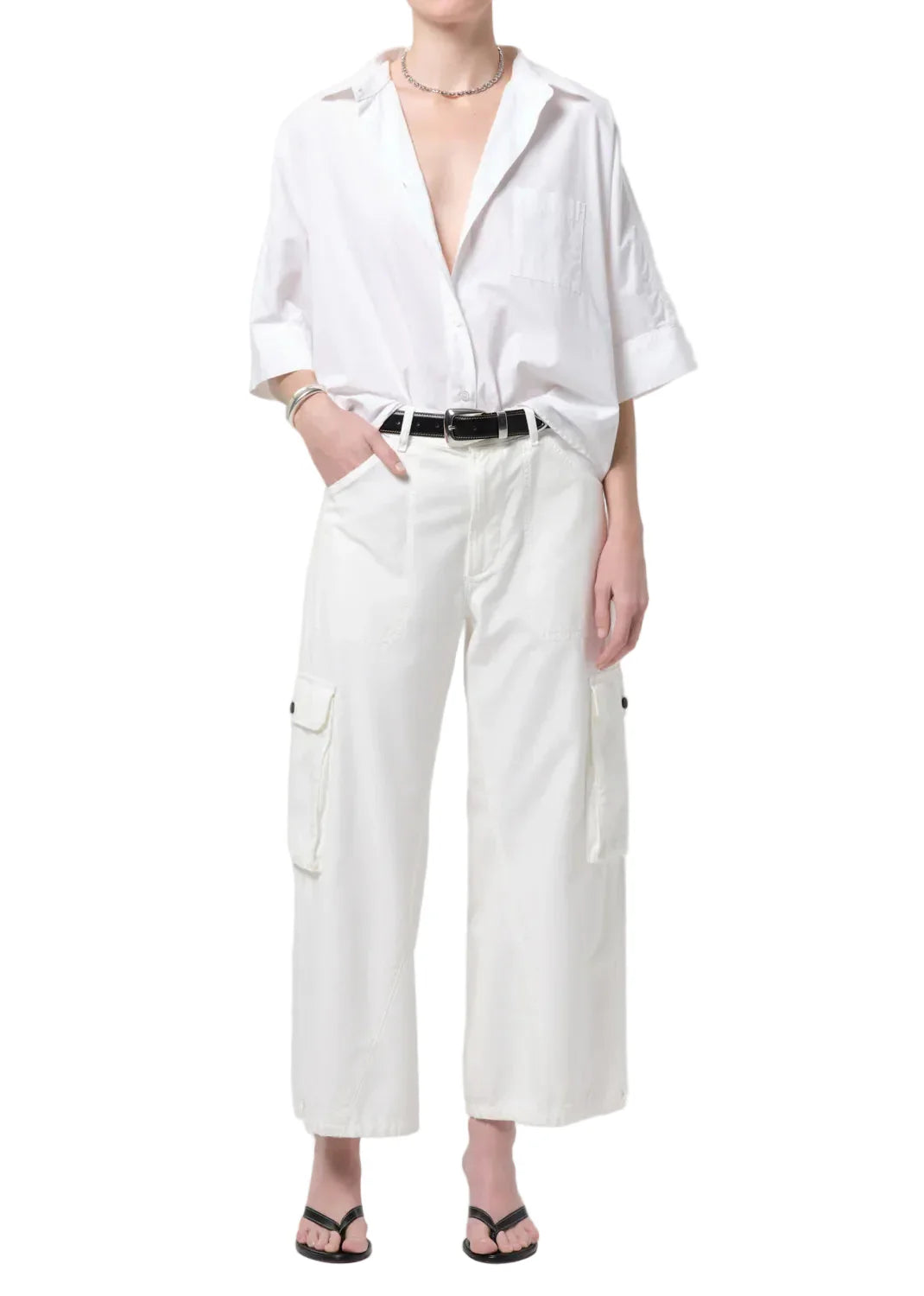 Thassos Twisted Seam Utility Pant