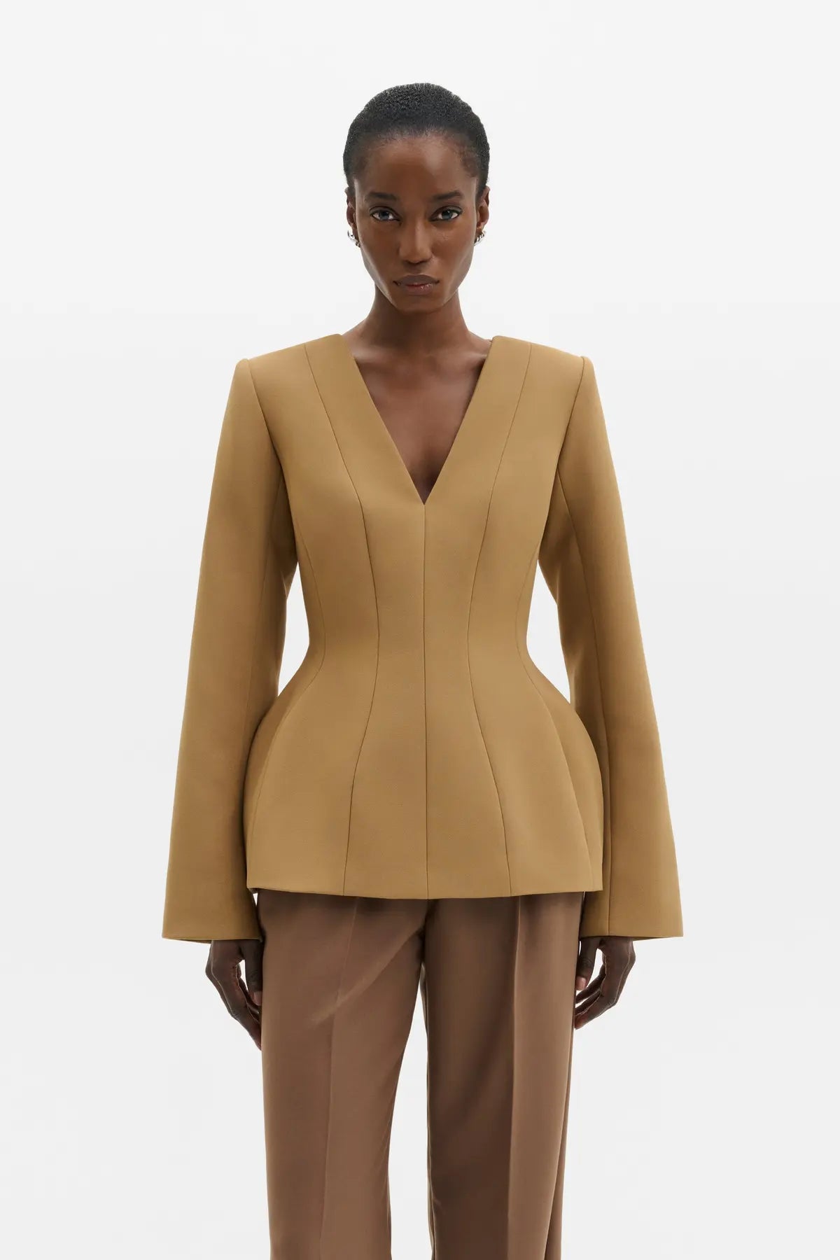 NINNI Cut-Out shoulder Hourglass Top