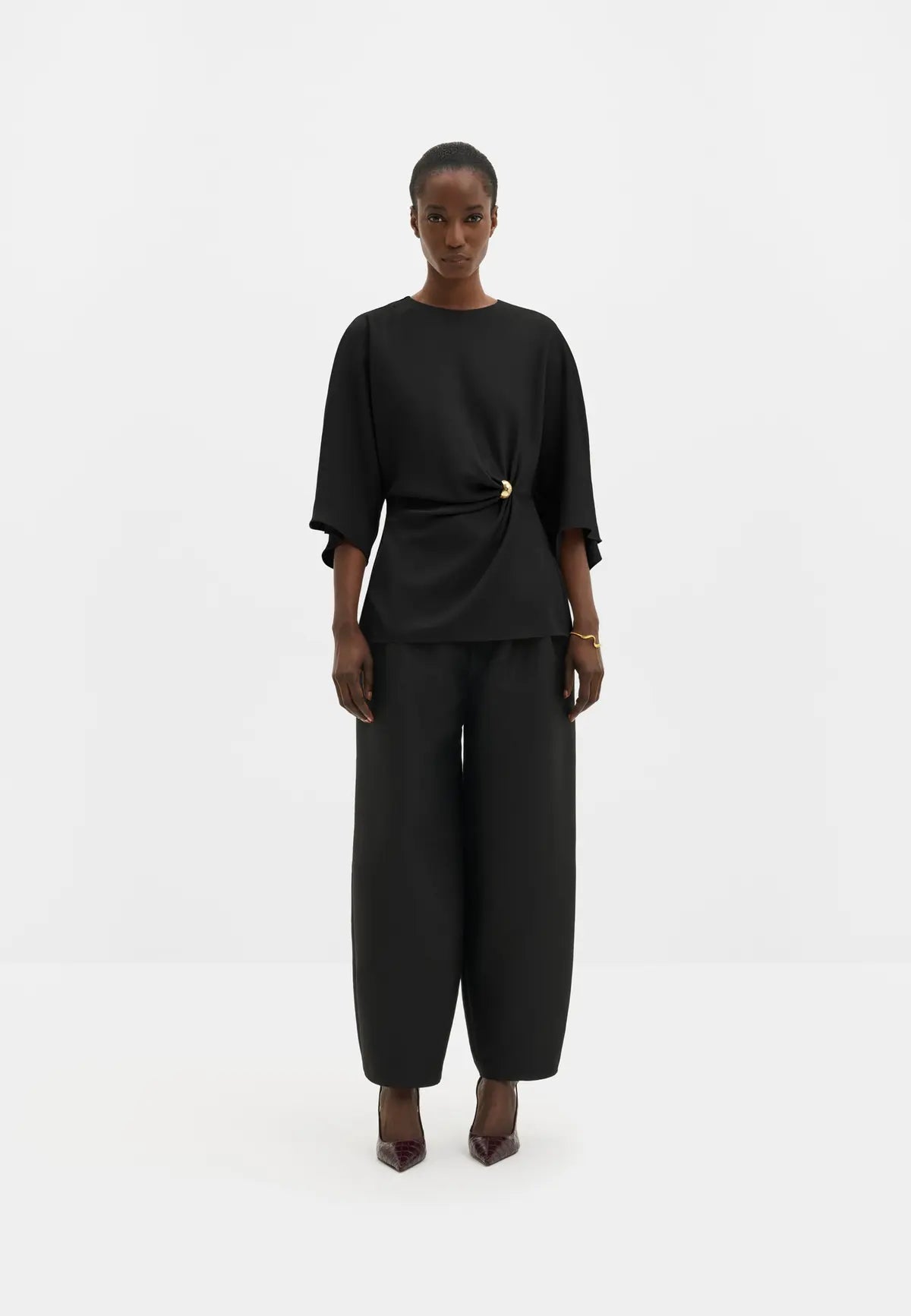 Zilla Brooch Blouse
