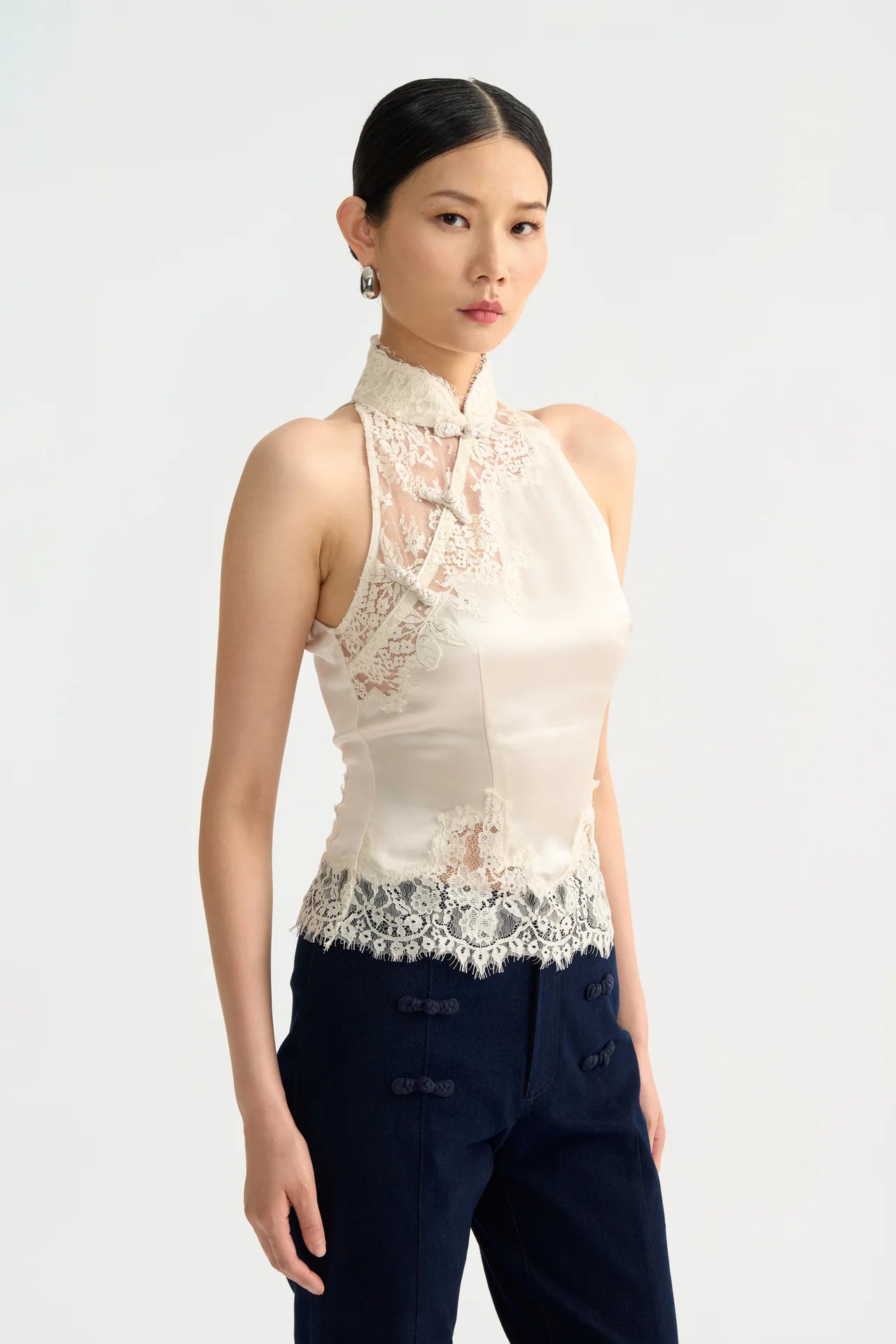 Elva Satin Top