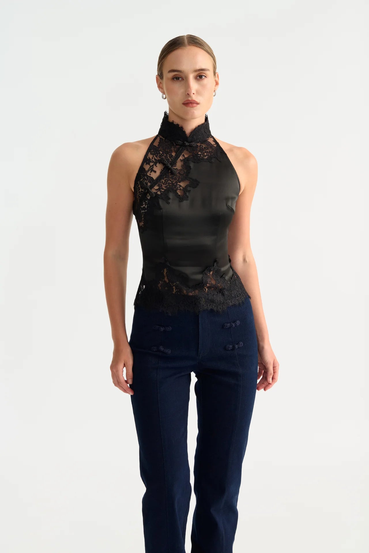 Elva Satin Top