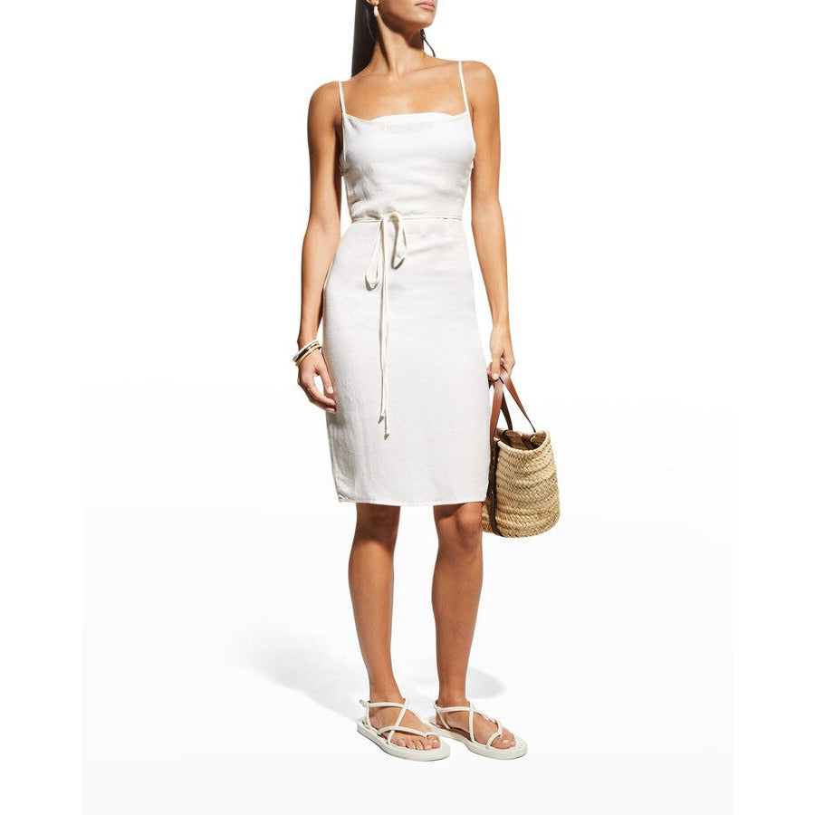 THE K.M. TIE MIDI DRESS