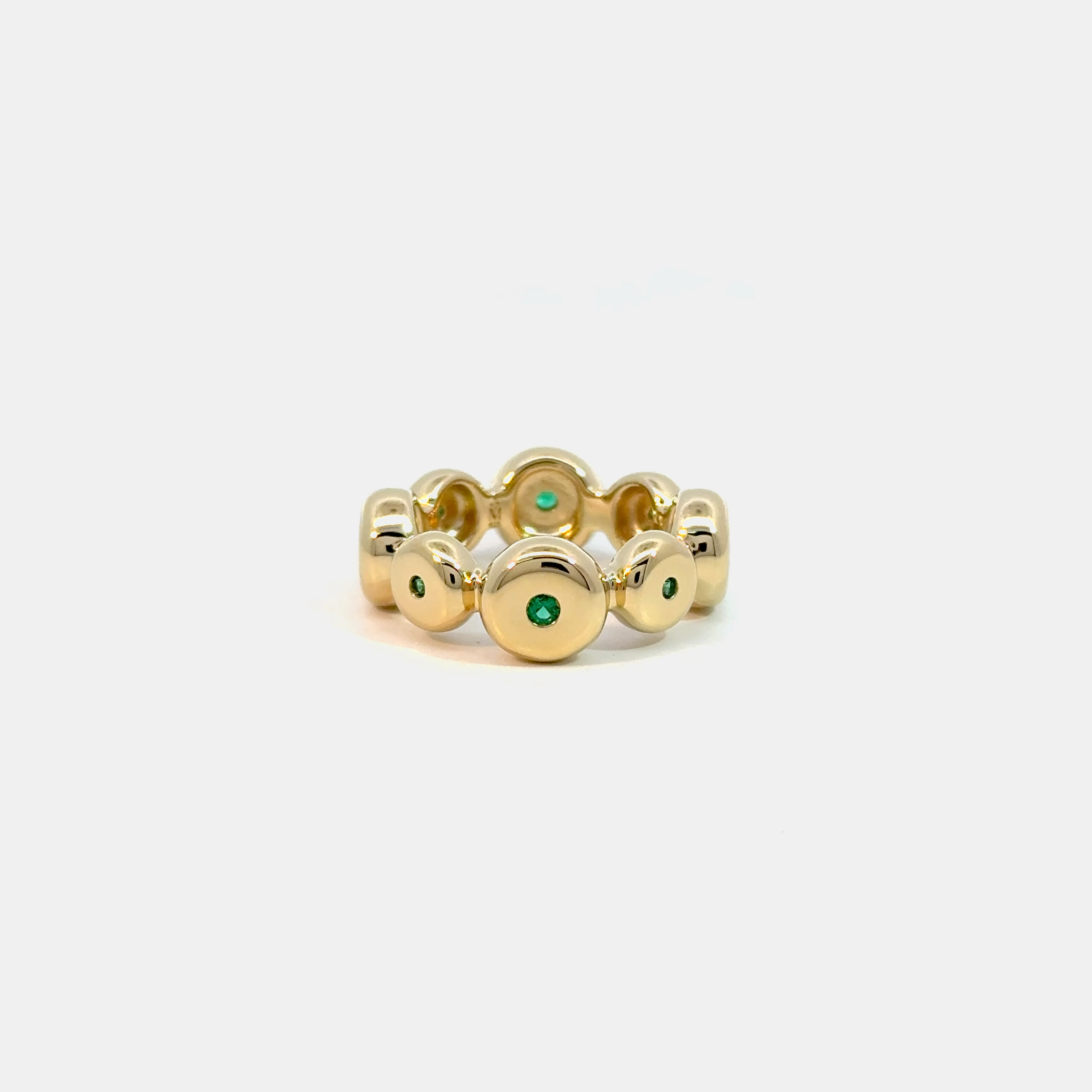 Luna Nera Eternity Band Gold