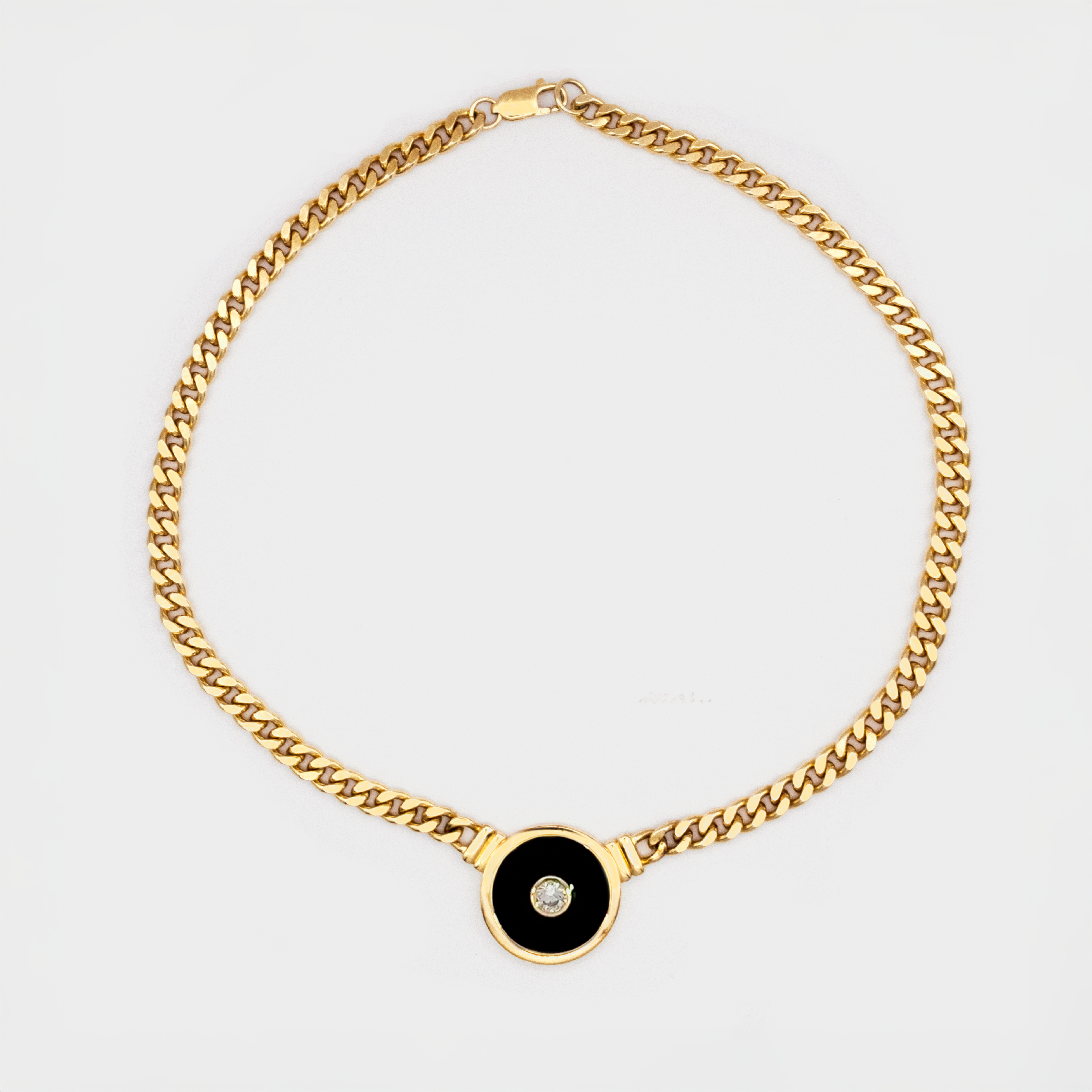 Luna Nera Pendant Necklace