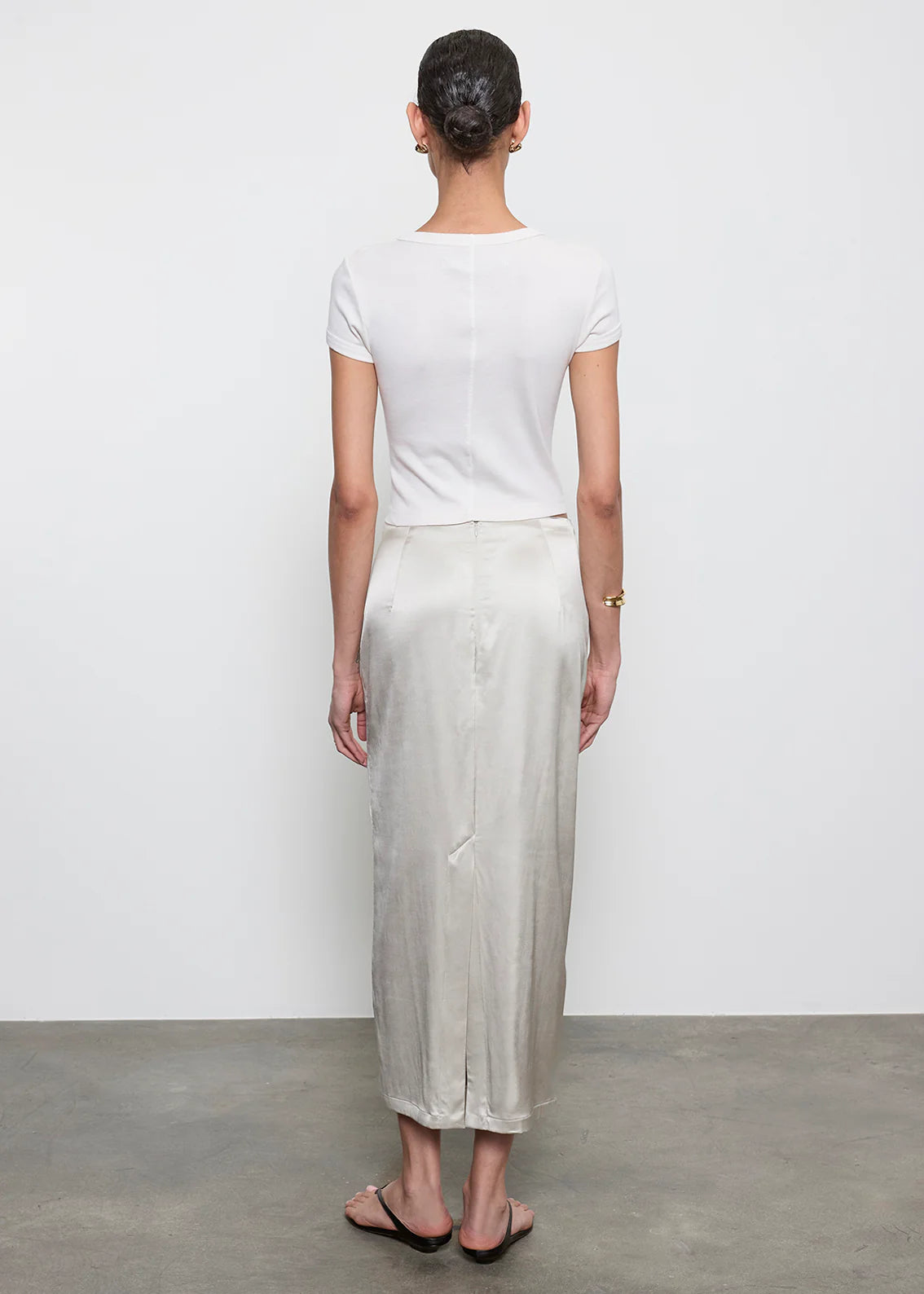LUSTRE COLUMN SKIRT