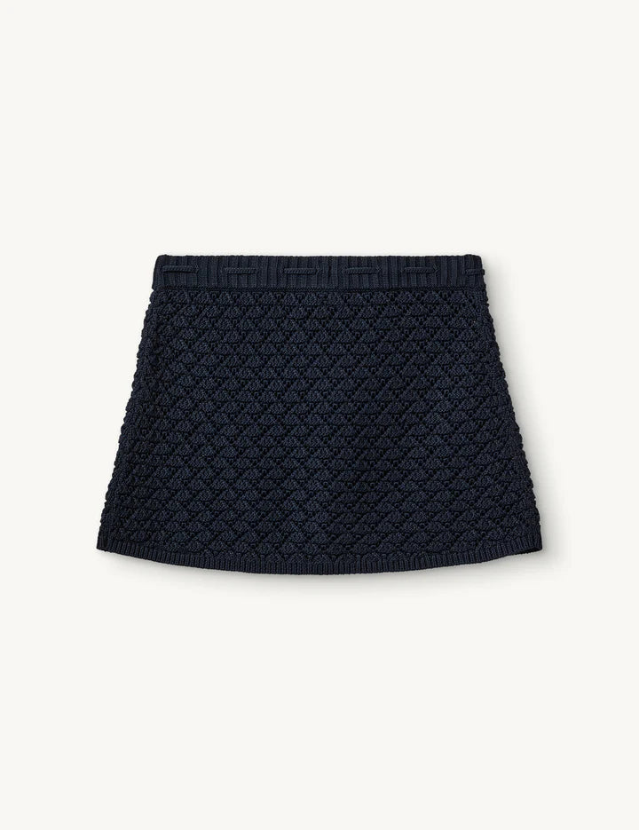 RIVIERA MINI NAVY SKIRT