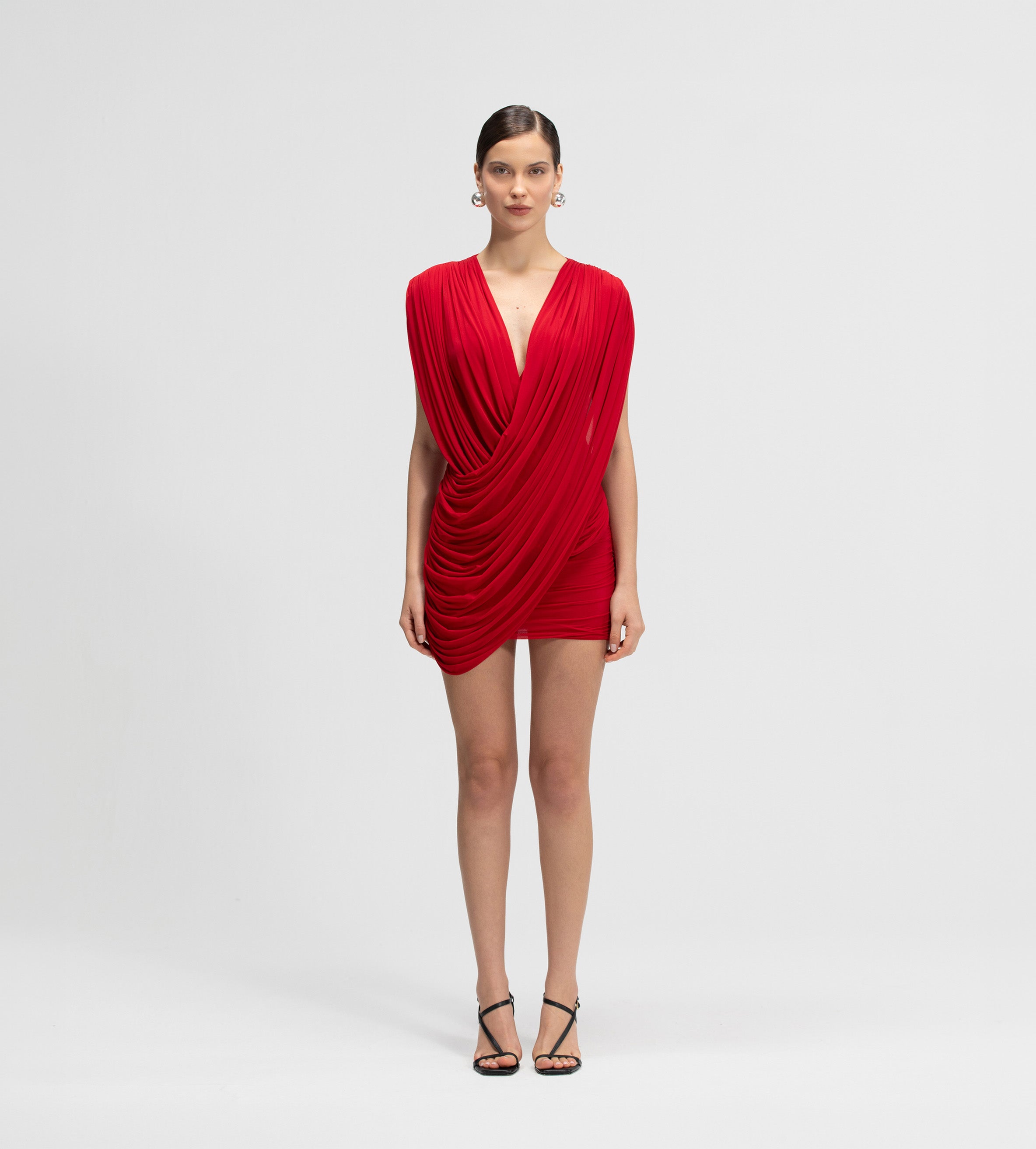 Velum Dress - Inferno