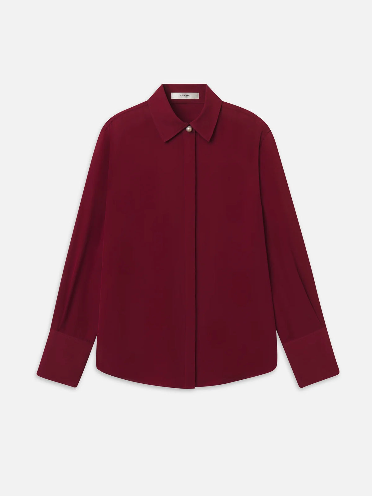 The Pearl Decor Standard Shirt - Deep Garnet