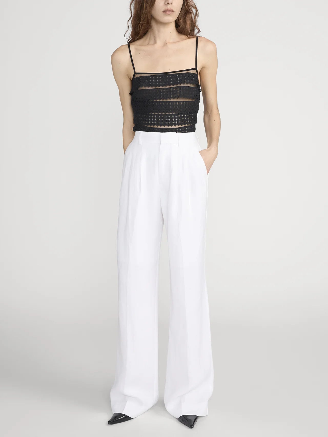 THE LATTICE CROCHET CAMI