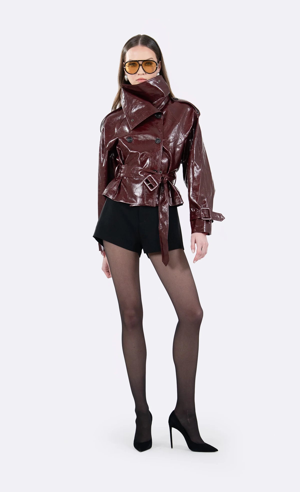 Cassidy Jacket - Ruby