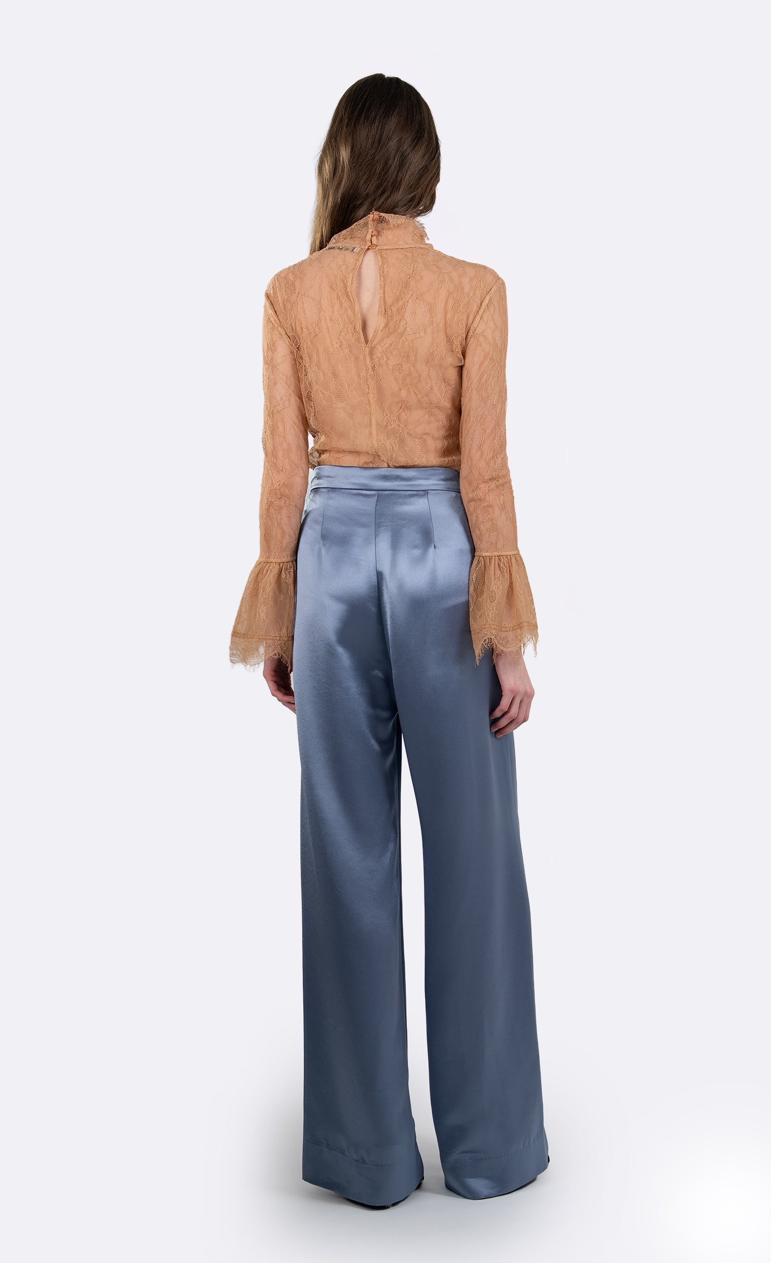 Paris Pant - Steel Blue
