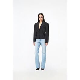 Short Tailored Jacket Black