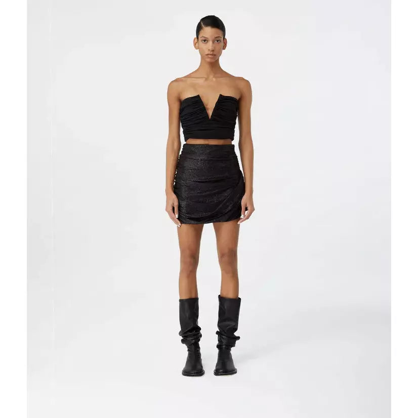 KANDA LUREX MINI SKIRT