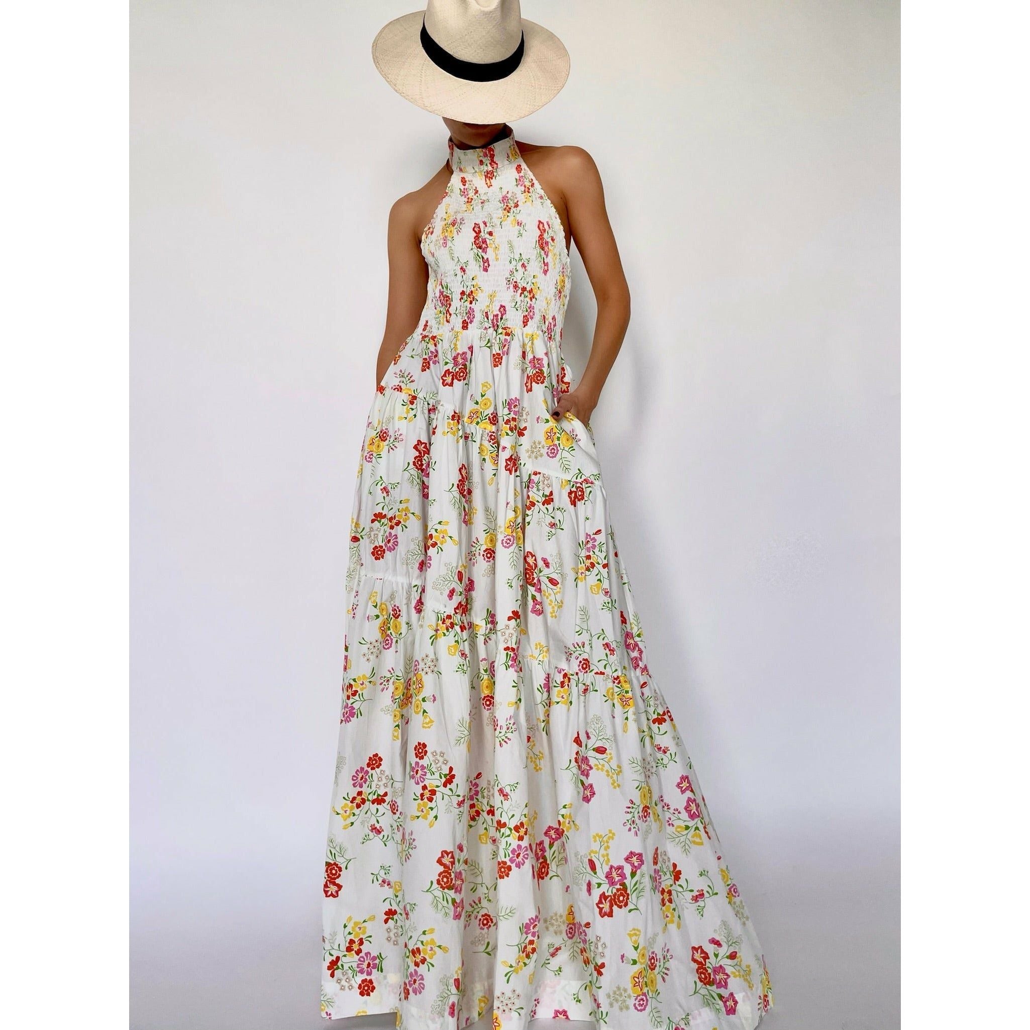 ASYMMETRIC CUT OUT MIDI DRESS