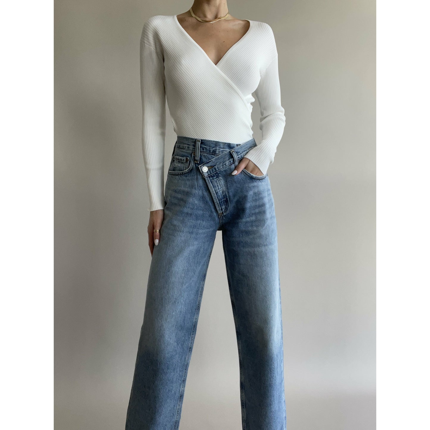 CRISS CROSS UPSIZED JEAN